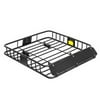 (2 pack) Direct Aftermarket Black Universal Roof Rack Cargo Car SUV Van Top Luggage Holder Carrier Basket Travel SUV 44" x 39" x 6"