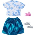 thumbnail image 1 of Barbie Fashions Complete Looks 4 of Doll Clothes Inspired by Popular Brand Roxy, Complete Look with Outfit & Accessories for Barbie Dolls, Gift for Kids 3 to 8 Years Old Barbie -, 1 of 2