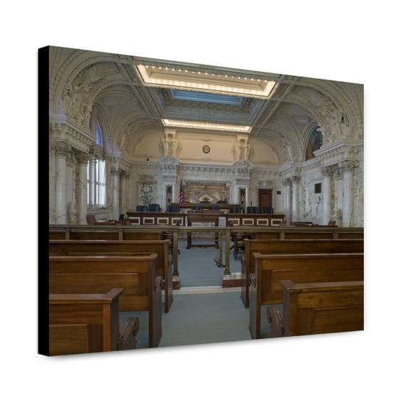 Canvas Print: Courtroom One, James R. Browning U.S. Court Of Appeals Building