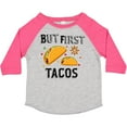 thumbnail image 3 of Inktastic But First Tacos Boys or Girls Toddler T-Shirt, 3 of 5