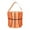 Orange Basketball, variant on Tachiuwa Easter Eggs Bags Easter Bunny Baskets Sports Balls Printing Candies Bucket Tote Bag for Children Kids White Football