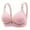 Pinks, variant on Front Closure Bras Women Pullover Bra Feature V-Neck Full-Figure Bra Style W-213 Green M