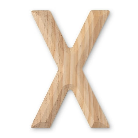 UPC: 0195158462234 | 8  Beveled Wood Letter by Make Market®