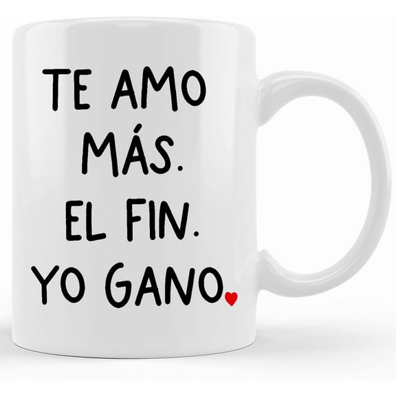 Te Amo Màs Taza, Regalo Para Mi Novia, Regalo Para Mi Novio, Regalo Para Mi Esposa, Regalo Para Mi Esposo, Regalo De Aniversario, Valentin, Ceramic Novelty Coffee Mugs 11oz, 11oz Mug, Tea Cup, Gift P