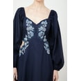 thumbnail image 7 of Miss Lavish London Casual Dresses for Women Sundresses Midi Dress Formal Maxi Wedding Guest Red Cocktail Party Bridesmaid Gowns and Evening Long Sleeve Sun Dress 2024 Midnight Blue, Large, 7 of 7