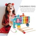 thumbnail image 4 of MasteelfCA 1 Ensemble Marteau en Bois Jouet de Frappe Xylophone Jouet Éducatif de Coordination Manuelle, 4 of 7