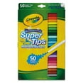 thumbnail image 2 of Crayola Washable Super Tips Markers, Fine/broad Bullet Tips, Assorted Colors, 50/set | Bundle of 5, 2 of 5