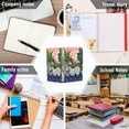 thumbnail image 6 of FORMRS 1-Subject Spiral Notebook 8" x 5" College Ruled 60 Refillable Sheet A5 Hard Cover, Floral Vase, 6 of 7