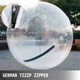 thumbnail image 3 of VEVOR Pelota Gigante Hinchable 2 m Caminar Sobre Agua con Cremallera Alemana de PVC, 3 of 8