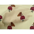 thumbnail image 4 of oneOone Cotton Poplin Fabric Floral & Block Print Fabric BTY 56 Inch Wide, 4 of 4