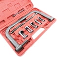 thumbnail image 3 of Heavy-Duty Steel Valve Spring Compressor Tool Kit with 5 Adaptors, 3 Extension Screws & Compression Bar – Professional Engine Valve Spring Removal/Compression Tool for Car, Small Van, Motorcycle, 3 of 7