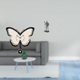 thumbnail image 2 of Reloj De Pared De Mariposa Acrílica Y Figura De Caballero, Adorno Decorativo De Mesa Para Oficina, Comedor, Dormitorio, Decoración Del Hogar, Regalo, 2 of 8
