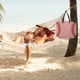 thumbnail image 5 of Mochila de Deporte Bolsa de Lona Deportiva Bolsa de la Playa Bolsa de Compras Trabajo Grande Práctica Mochila de Deporte de Lona para la Playa, para la Compra, para el Trabajo, Resistente,, 5 of 9