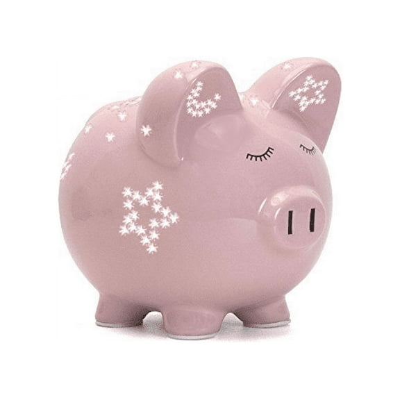Child To Cherish - Night Light Piggy Bank - Pink