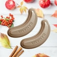 thumbnail image 6 of Farfi Baking Mold Multifunctional Non-stick High Temperature Resistant Carbon Steel Banana Shaped Baking Pan Mold Pie Tray Pastry Tools for Home Use (Champaign Gold,15cm), 6 of 10