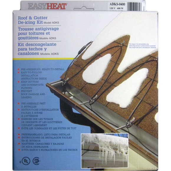 Cable de deshielo de techo Easy Heat ADKS 24 m 400 W 120 V