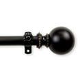 thumbnail image 2 of Central Design 4883-482 Julian 0.81 in. Curtain Rod, 48-84 in. - Black, 2 of 2