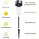 thumbnail image 3 of (White Light)Solar Garden Lights Set of 12 Waterproof Stainless Steel LED Outdoor Garden Lights Outdoor Lighting for Patio, Lawn and Paths, 3 of 5