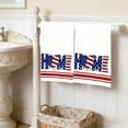 thumbnail image 5 of FEOLGEHLY Patriotic Kitchen Towels 4th of July Independence Day Fireworks Stars Red White Blue Dish Towels, 16x24 inch Seasonal Summer Memorial Day Decoration Hand Towels Set of 2, 5 of 7