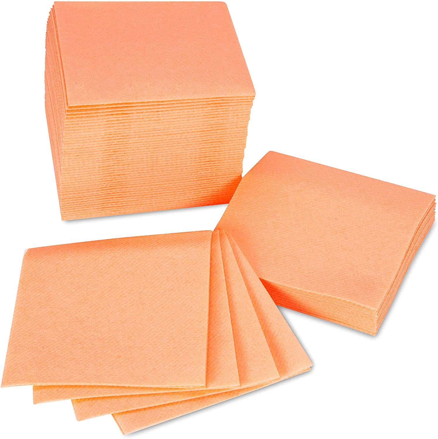 Homestead Cocktail Napkins Small 4” x 4” LinenLike Disposable