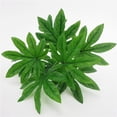 thumbnail image 2 of Ramas de helecho con hojas verdes artificiales en macetas para decoración del hogar n. degree 1, 2 of 9