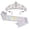 Pink, variant on Yoyauz Women's Birthday Crown & Belt Queen Crystal Crown Rhinestone Hair Band Set Happy Party Decoration Accessories Girls Princess Gift Set