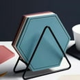 thumbnail image 4 of unbranded Soporte De Hierro Negro Para Posavasos Organizador Para Hogar Y Cocina, 4 of 8