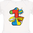 thumbnail image 4 of Inktastic 1st Birthday Superhero Boys or Girls Long Sleeve Baby Bodysuit, 4 of 5