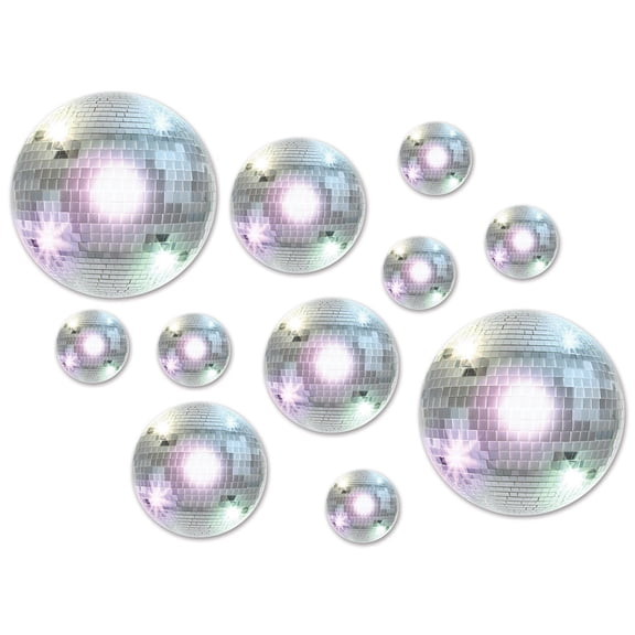 Beistle Disco Ball Cutouts