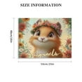 thumbnail image 2 of ZFLMY Cute Cat Canvas Wall Art Print On Canvas Ready To Hang Home Decor 20x16in, 2 of 6