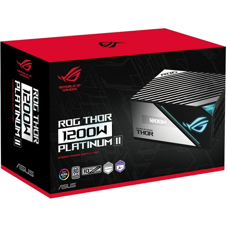 Asus ROG Thor Platinum 1200W Power Supply - Walmart.com Asus ROG Thor Platinum 1200W Power Supply - Walmart.com