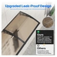 thumbnail image 3 of Awning for Door Entrance,32x40 in Window Awnings for Doors Canopy Polycarbonate Cover Patio Door Awning UV Rain Snow Sunlight Protection Hollow Shee, 3 of 8