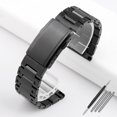 thumbnail image 3 of Correa de reloj de acero inoxidable de 20 mm, 22 mm, 24 mm, 26 mm y 28 mm para Casio, Diesel, Tissot, correa de reloj para Huawei Watch GT 2e, 3 of 5