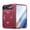 Cherry red, variant on For iPhone Duo Magnetic Case with Built-in Screen Protector Phone Cover