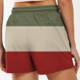 thumbnail image 4 of Xihbxyly Womens Athletic Shorts Plus Size Solid Color High Waist Sports Shorts Leisure Loose Fit Comfortable Beach Shorts, 4 of 5