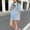 Light Blue, variant on Amidoa Girls 2 Piece Outfits Summer Clothes Floral Print Short Sleeve Cute T-Shirt and Casual Shorts Kids Clothing Sets Black Size 14