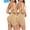 Beige-2pcs, variant on 2 Pack Women Body Shaper Tummy Control Shapewear High Waist Mid-Thigh Slimmer Shorts Underwear Butt Lifter Bodysuit Panties