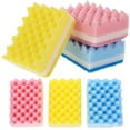 thumbnail image 5 of 6-Pack Heavy Duty Multi-Purpose Cleaning Sponges Non-Scratch Eraser Scrubbers for Kitchen, Bathroom, Car, and Household Use, 5 of 7