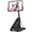 White, variant on Best Choice Products Adjustable 4.4-10ft Basketball Hoop, Portable Goal w/Shatterproof Backboard, Ball Return - Charcoal