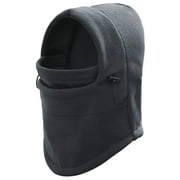 IGIA Adjustable Fleece Windproof Ski Face Mask Balaclavas Hood - grey