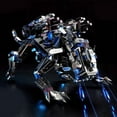 thumbnail image 3 of 3D Metal Puzzle, Mechanical Flying Tiger Metal Model Brain Kits, DIY New T5, 3 of 6