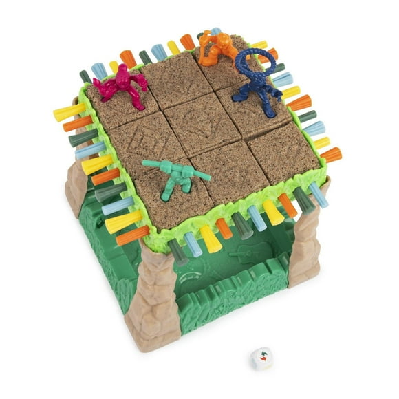 Sink N' Sand, Kinetic Sand Jeu de société familial, Sables mouvants, Jouet sensoriel à manipuler, Activité manuelle facile et ludique, Idée coffret cadeau, pour enfants à partir de 4 ans