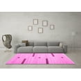 thumbnail image 3 of Ahgly Company Indoor Rectangle Abstract Pink Contemporary Area Rugs, 6' x 9', 3 of 4