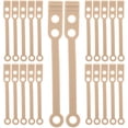 thumbnail image 1 of 1 Bag Curling Perm Rods Rubber Hair Rollers Short Hair Curlers Women Perm Rods Rubber Hair Curling Rods Curling Perm Rods Women Hairstyle Curlers Hair Perm Rods, 1 of 9