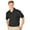 Black, variant on BlueGeneration Mens Wicking Solid Snag Resist Polo - Graphite Large Solid