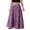 deep purple, variant on Lnzyyephy Women's Long Skirt Multilayer Mesh Pleated High Waist High Stretch Elegant Solid Color Cake Skirt
