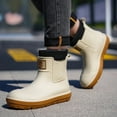 thumbnail image 4 of AUXDIQ Rain Boots Men Short Ankle Women Waterproof Rain Boots Outdoor Garden Shoes, 4 of 6