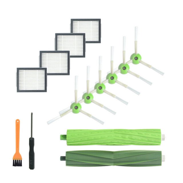 1 Jeu de Rouleau de Brosse pour Sac à Poussière pour Aspirateur pour iRobot