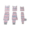 thumbnail image 3 of Unique Bargains Women's Christmas Tee with Pants Loungewear Family Pajama Sleepwear Sets, 3 of 4