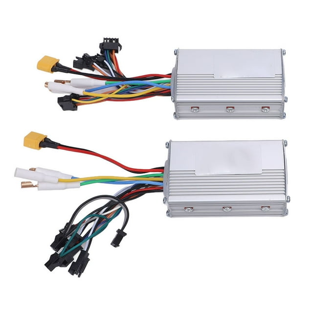 Dual Drive Electric Bike Motor Controller, 52V 25A 1200W Electric Bike Brushless Motor Controller Kit for Electric Scooter